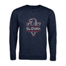 Men hoodie inscription in logo Slovan 