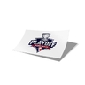 Samolepka play off 2023 HC Slovan - biela 