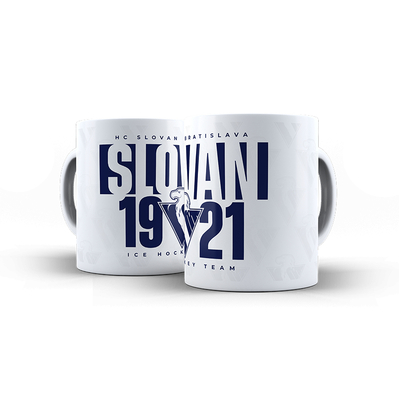 Hrnček biely Slovan 1921 