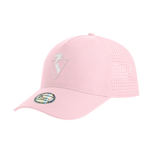 Cap pink with white eagle 