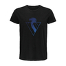 Woman T-shirt blue eagle HC Slovan - black 