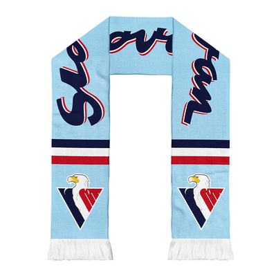 Scarf retro instription Slovan 