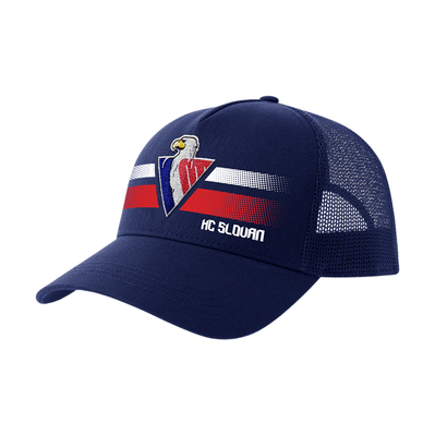 Cap trucker with eagle in stripe HC Slovan 