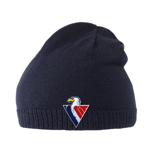 Zimná čiapka Snappy s nášivkou orla HC Slovan - modrá