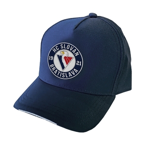 Cap for kids with circle logo HC Slovan - navy 
