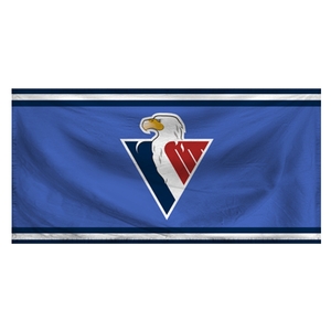 Vlajka logo Slovan - 60x90 belasá