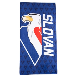 Bath towel with the logo HC Slovan Bratislava